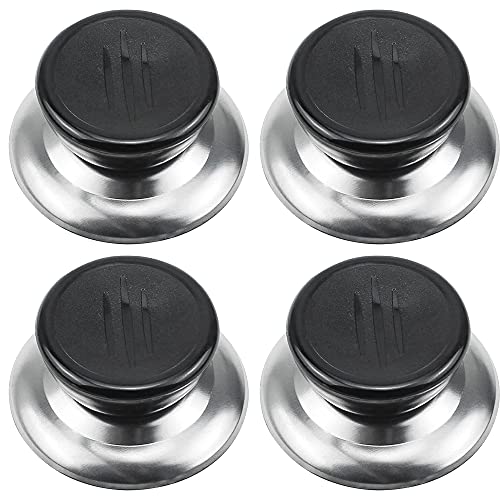 JaneYi 4 piezas de repuesto para tapas de cacerola Cover