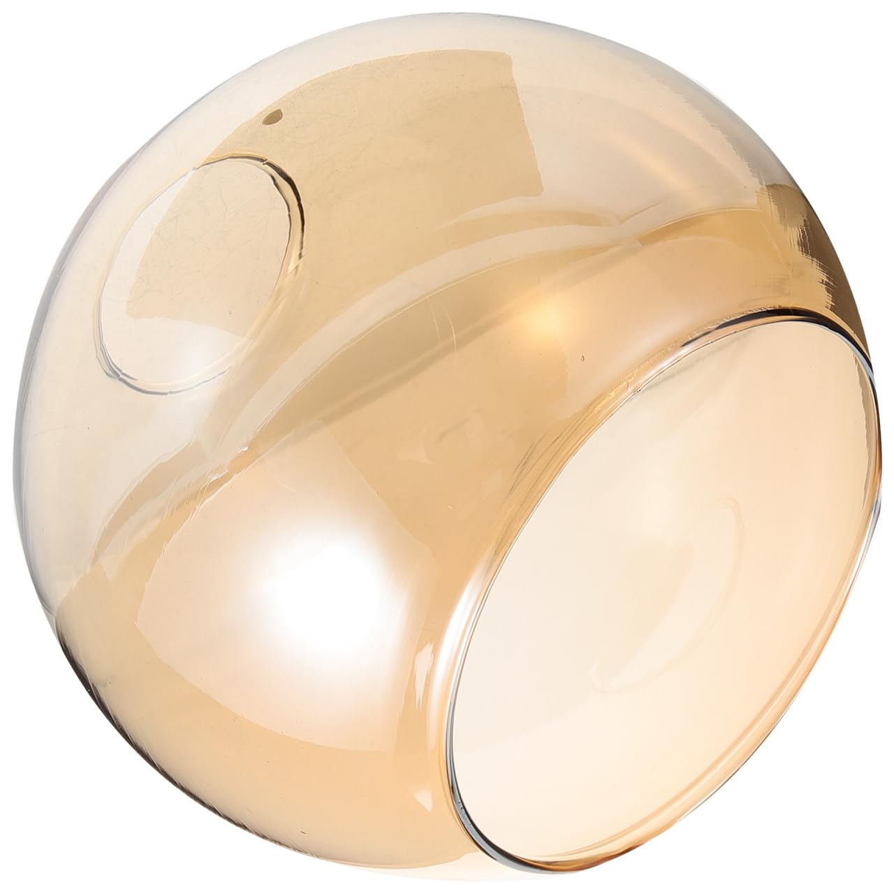Alipis Paralume in vetro di ricambio per lampade a sospensione, paralume in vetro, ricambio per lampade a sfera di vetro, 15 x 15 x 13 cm, per soggiorno e sala da pranzo