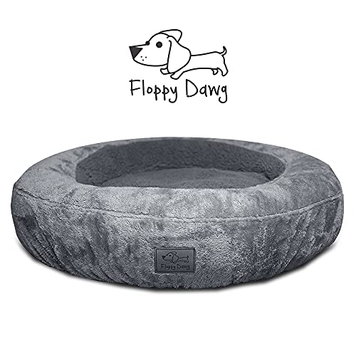 Floppy Dawg Round Bolster Dog Bed Replacement Cover. Fits Best Friends thumb #1