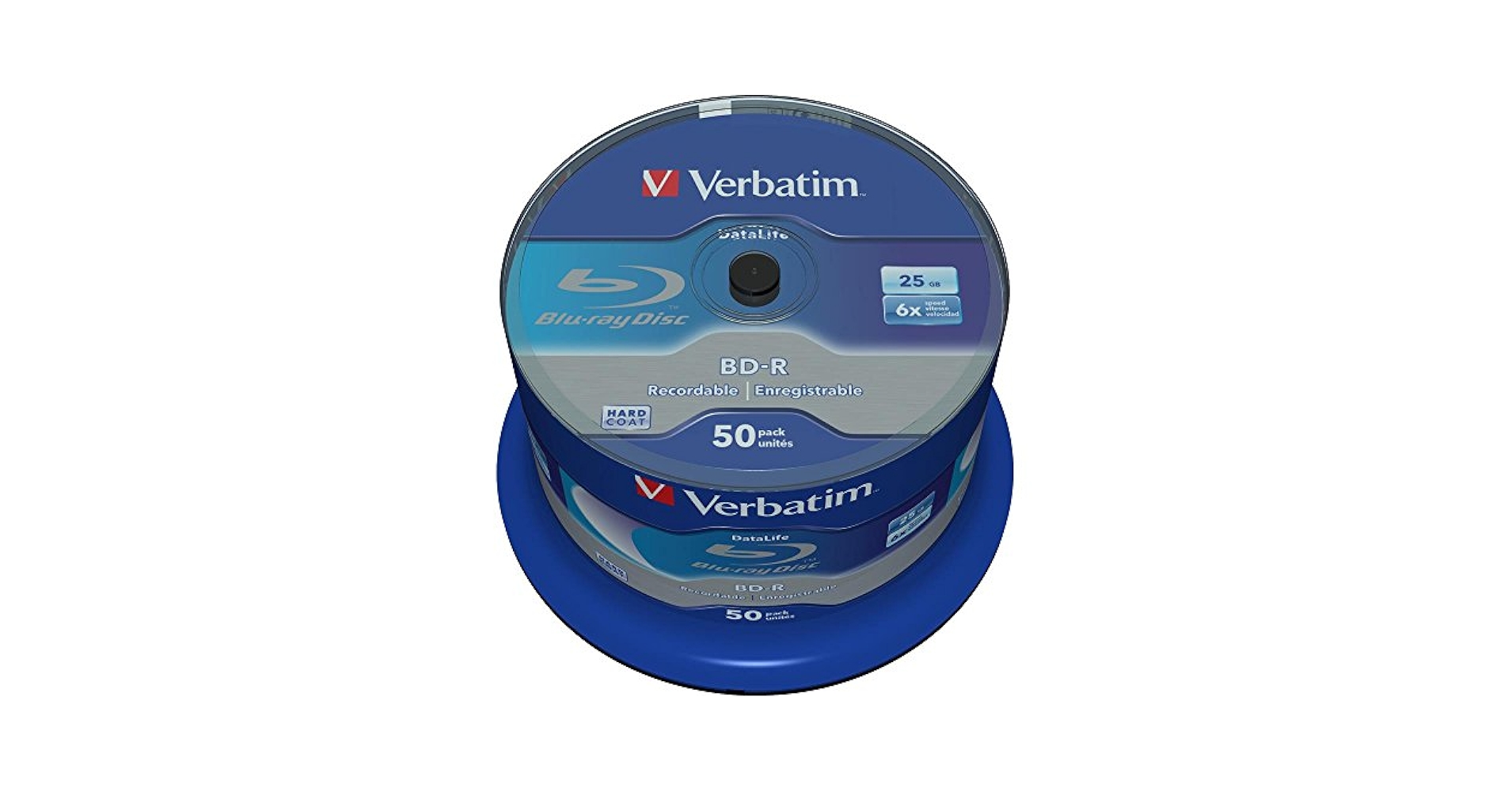 Amazon.com: Verbatim BD-R SL Datalife - Blu-ray Disc 25 GB