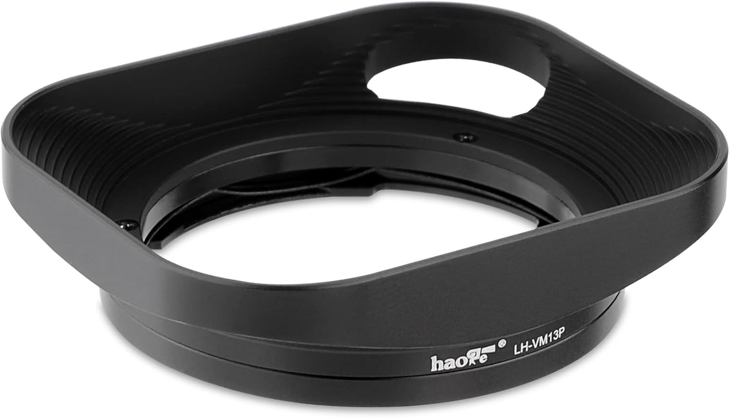 Haoge LH-VM13P Square Metal Lens Hood for Voigtlander 35mm f2 1.5 Ultron Aspherical Vintage Line VM, 21mm f3.5 Color Skopar Aspherical, 35mm f2.5 Color Skopar Pancake II VM Replace LH-12 LH-11 LH-4N