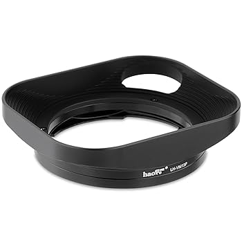 Amazon | Haoge LH-VM13P バヨネット正方形メタルレンズフード