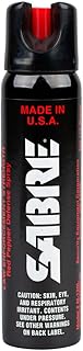 SABRE Magnum 120 3-In-1 Defense Spray, 35 Bursts, 12-Foot (4-Meter) Range, Triple Protection Formula Contains Pepper Spray, CS Military Gas and UV Marking Dye, Extra Large 92.4 Gram Canister