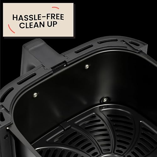 Miniatura 7 de Knivi - Freidora de aire de acero inoxidable de 8 litros (8.5 cuartos de galón), cocina digital grande de aire caliente con 8 ajustes