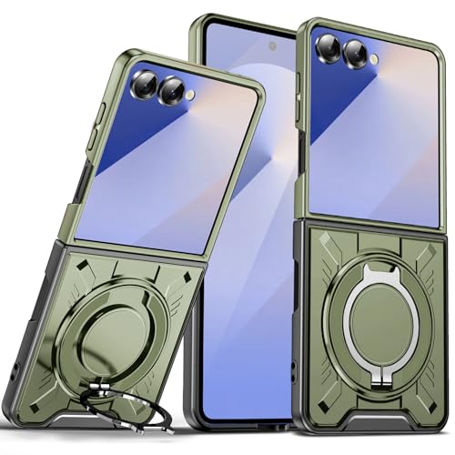 Coque Samsung Z Flip 7 Asuwish LS Vert - Finition premium aux découpes laser de haute précision
