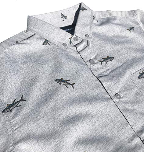 Image of Molokai Surf Button Down Slim Fit Hawaiian Short Sleeve Shirts