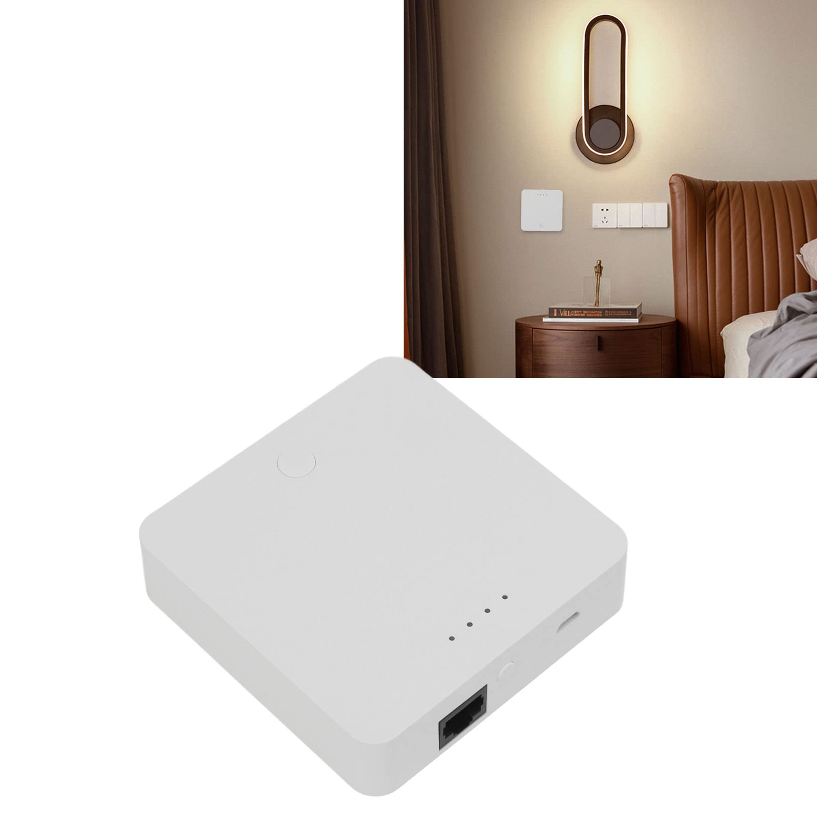 Gateway WiFi 2 pulsanti fisici per il risparmio energetico