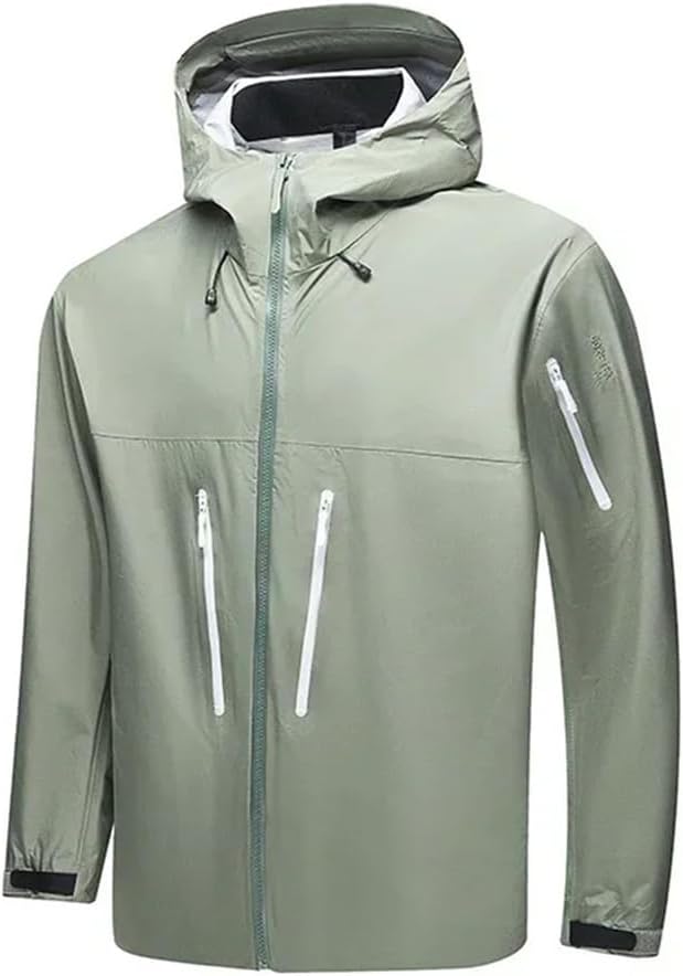 Unisex All-Weather Camping Coat Durable Weather-Resistant Hiking Mountain Jacket