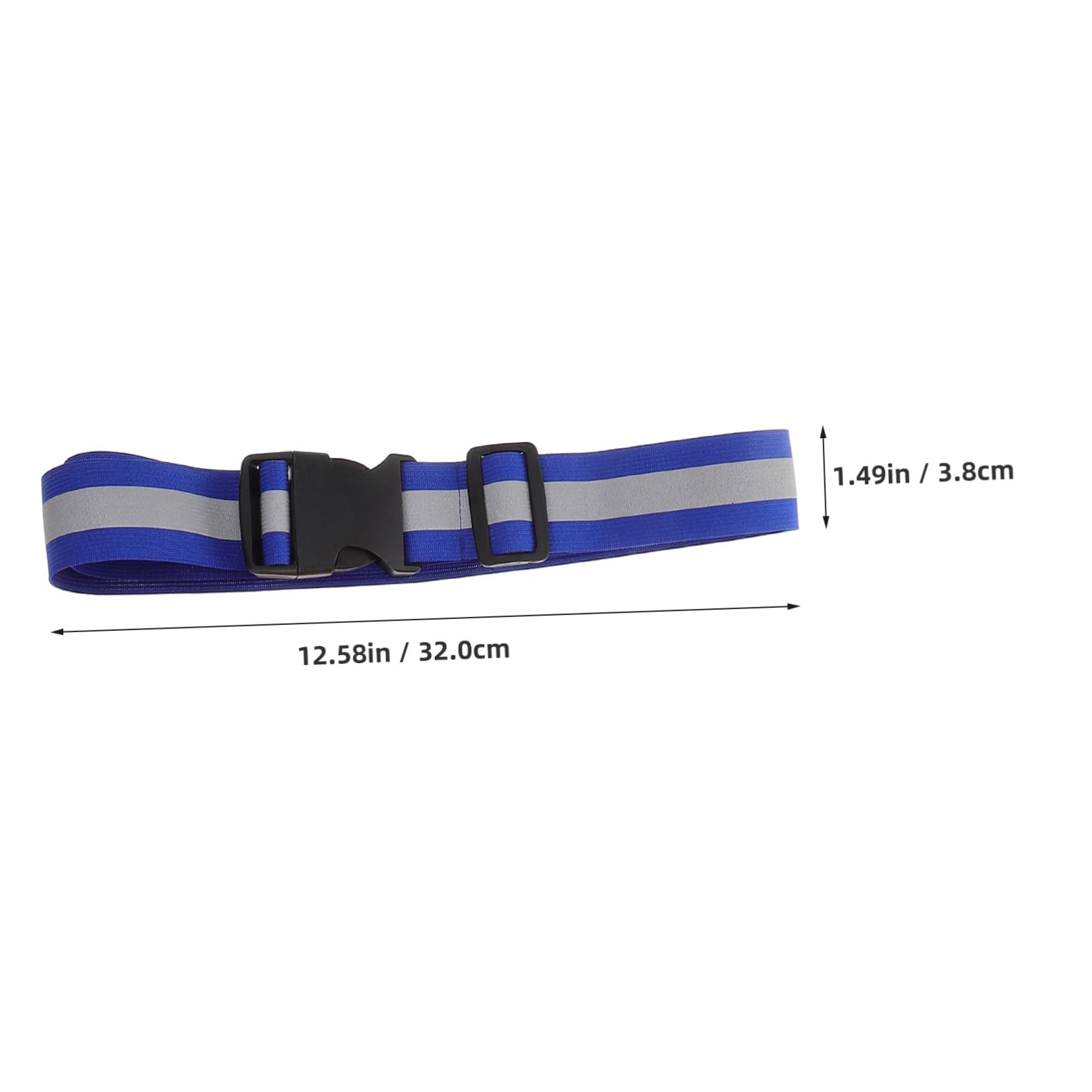 Toddmomy 5Pcs Reflective Running Belt High Visibility Elastic Bands for Night Running Cycling and Walking User Friendly Safety Straps for Enhanced Security