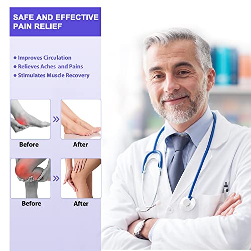 Creliver Ems & Tens Foot Stimulator Massager-Fsa Or Hsa Eligible-Electric Foot Stimulator With Remote Control Improves Circulation, Feet Legs Nerve Muscle Stimulator Relieves Body Pains, Neuropathy #TOP5