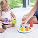 Fat Brain Toys Plugzy - Fine Motor Shape-Learning Sensory Toy, Babies & Toddlers
