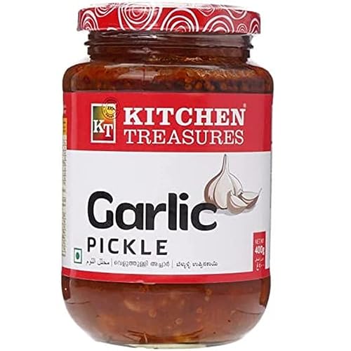 Pepinillo de ajo Kerala Achar Kitchen Treasures 400gms Spicerange.com