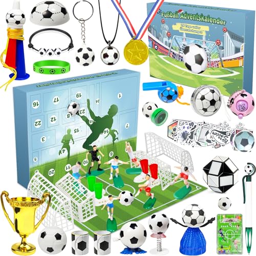 Adventskalender Fußball, Fussball Adventskalender 2025 mit 24 Thema...