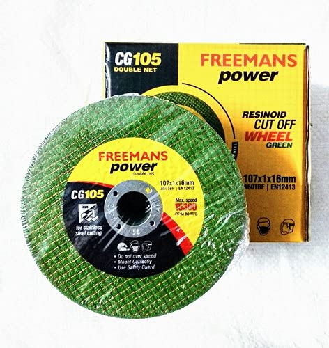 See full amazon price history chart for Power Cut Off Wheels, 4-Inch, Green -Set of 50 Pieces - Freeman - INOX Double Net Blade- Extra Thin Metal Cut Off Wheel for MS and INOX Power Cut Off Wheels, 4-Inch, Green -Set of 50 Pieces - Freeman - INOX Double Net Blade- Extra Thin Metal Cut Off Wheel for MS and INOX (B0993SDKJ9) Amazon Price History, Amazon Price Tracker