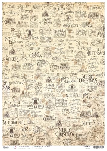 Ciao Bella Papel de Arroz Piuma Old Paper A3
