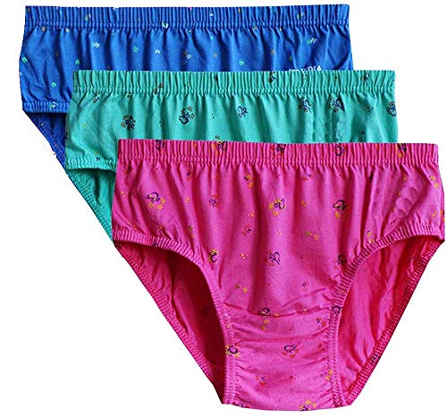 khwahish Women�s Multi-Coloured Cotton Brief Panties (Combo Pack of 3, 5 & 10)-picture-12