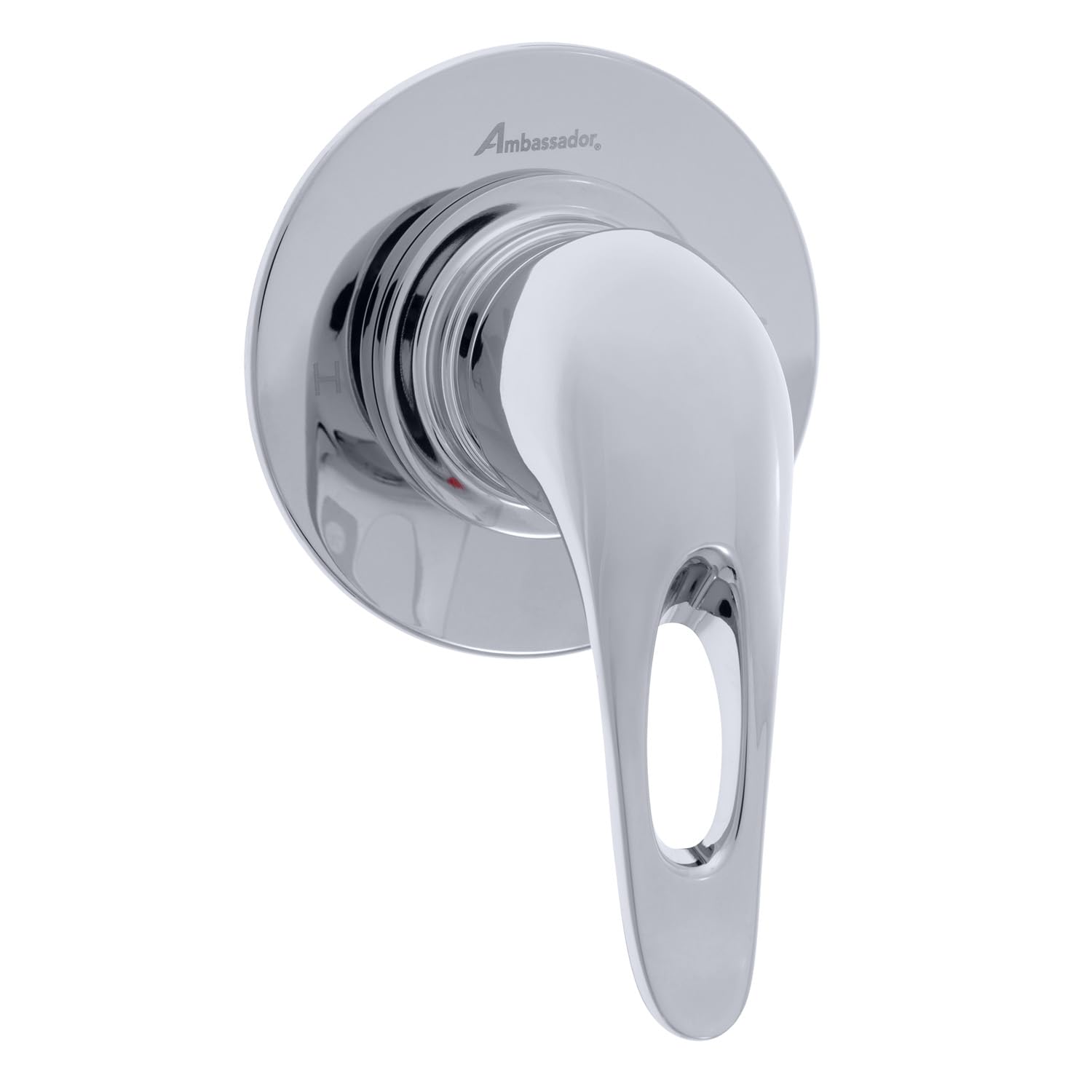 Ambassador Marine Stasis- 1H Shower Mixer, Thin Wall-Mount (Chrome) - 134-0132-CP-W