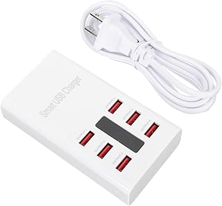 GATHINESS Hub USB 6 Eua Carregador Carregadores De Telefone Celular Estação De Carregamento De Mesa USB Um Carregador Multi Portas Carregador Multi Portas Múltiplo Carregador USB