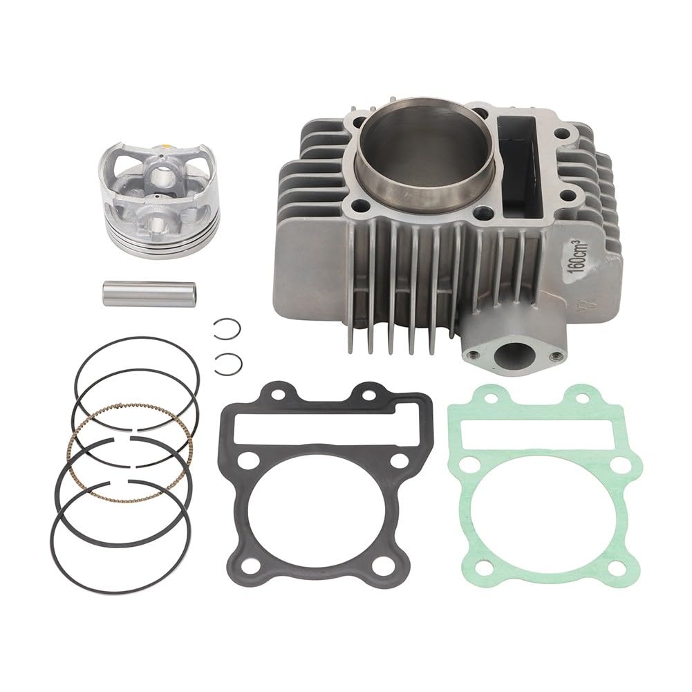 YX160 Kit di montaggio cilindro con anelli pistone e guarnizione 60 mm alesaggio YX 150cc 160cc per moto ricostruzione motore fuoristrada
