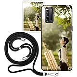 Sunrive Funda Personalizada Compatible con Vivo iQOO 3,Silicona Flexible Mate Carcasa Personalizable para tu mvil con Foto Imagen Frase o Texto+1X Correa Universal para telfono mvil