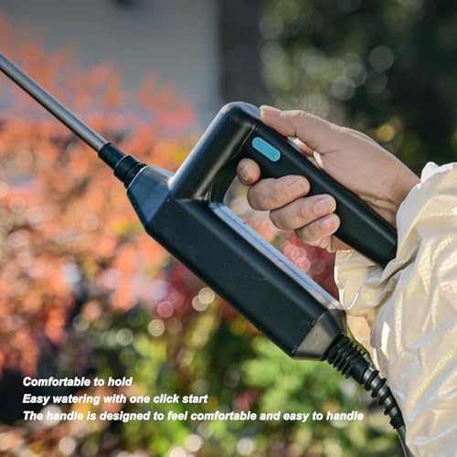 Batteriebetriebenes Sprühgerät, Elektrischer Gartensprüher, Rückensprühgerät mit Tragbarem 8L 2000mAh Automatisch Wiederaufladbarem USB-Anschluss zum Autowaschen, Blumengießen