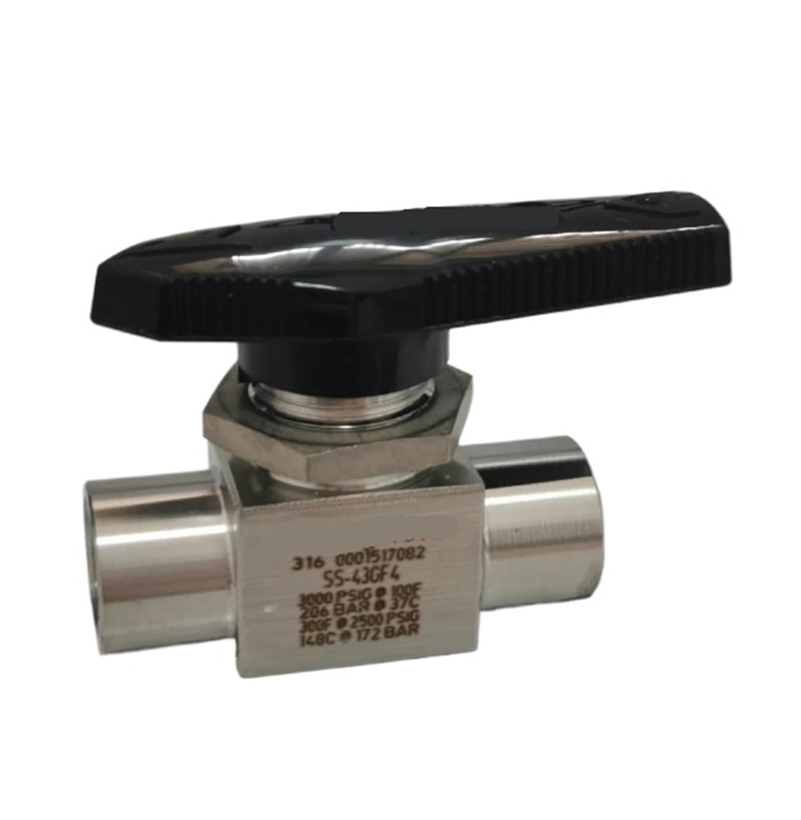 Hqdrcy One Color 316 Stainless Steel Ball Valve Ss-43Gf4 1/4 In. Npt For Automated Machining