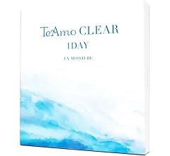 TeAmo 1DAY CLEAR 低含水 【30枚×1箱】 1日使い捨て コンタクト 【BC】 8.6 【PWR】 -7.50