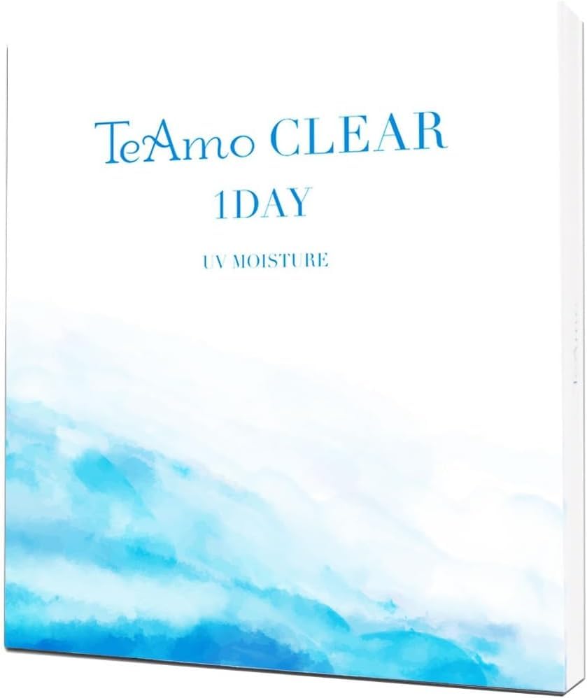 TeAmo 1DAY CLEAR 低含水 【30枚×1箱】 1日使い捨て コンタ…