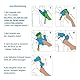 Arion Easy Slide Anziehhilfe für Strümpfe & Olanmarp Feinwaschmittel für Kompressionsstrümpfe 50 ml -Leicht anziehen und pflegen (Schuhgröße: ab 44, Geschlossene Fußspitze Magnide)