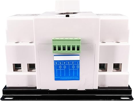 Double Power Automatic Transfer Switch ATS 2P 125A 230V MCB Type Dual Power Automatic Transfer Switch TOMZN TOQ3-2P/125 PV City Power Generator
