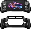 Funda Ergonómica con Grip para Retroid Pocket 6, Mejora el Tacto, Soporte Modificado con Grip, Carcasa Protectora para Control de Juegos Portátil RP6 (Negro) 1