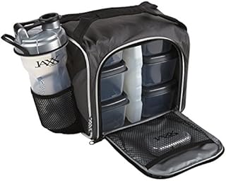 Fit & Fresh Jaxx Fit Pack Meal Prep Bag, Standard, Silver