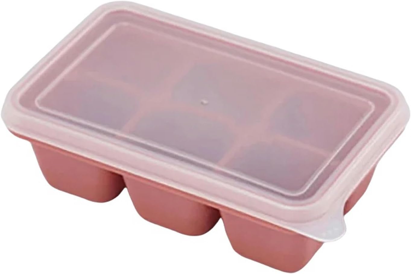 4/6/8/15/160 Grid Big Ice Tray Mold Giant Jumbo Large Silicone Ice Cube Square Mold Diy Ice Maker-6Grid-Pink-4Pcs