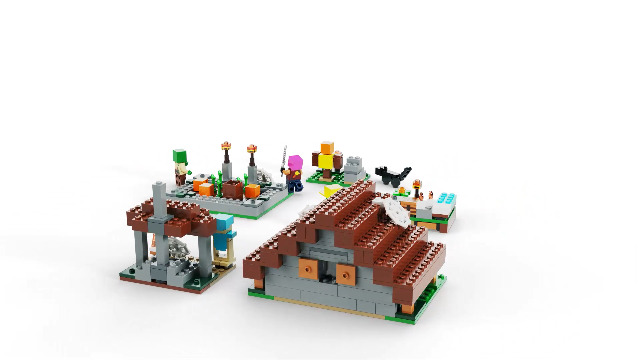 まみページ 説明書 レゴ set 21190 マインクラフト 廃れた村