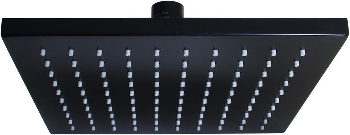Speakman Kubos S-2763-MB Rain Shower Head, Matte Black