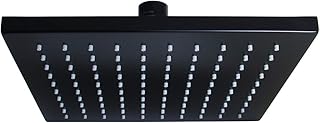Kubos S-2763-MB Rain Shower Head, Matte Black