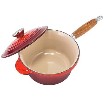【新品】LE CREUSET 鋳鉄片手鍋 18cm チェリー Le Creuset ル・クルーゼ 公式 ルクルーゼ 鍋 IH IH対応 片手鍋