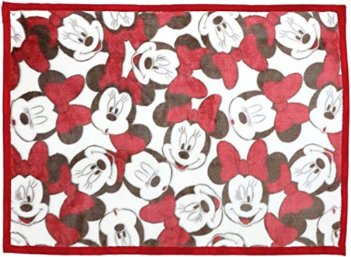 丸眞 ひざ掛け ディズニー ミニー フェイシーズ ミ二ー ブランケット H70×W100cm かわいい ふわふわ おしゃれ 防寒グッズ 2245028300
