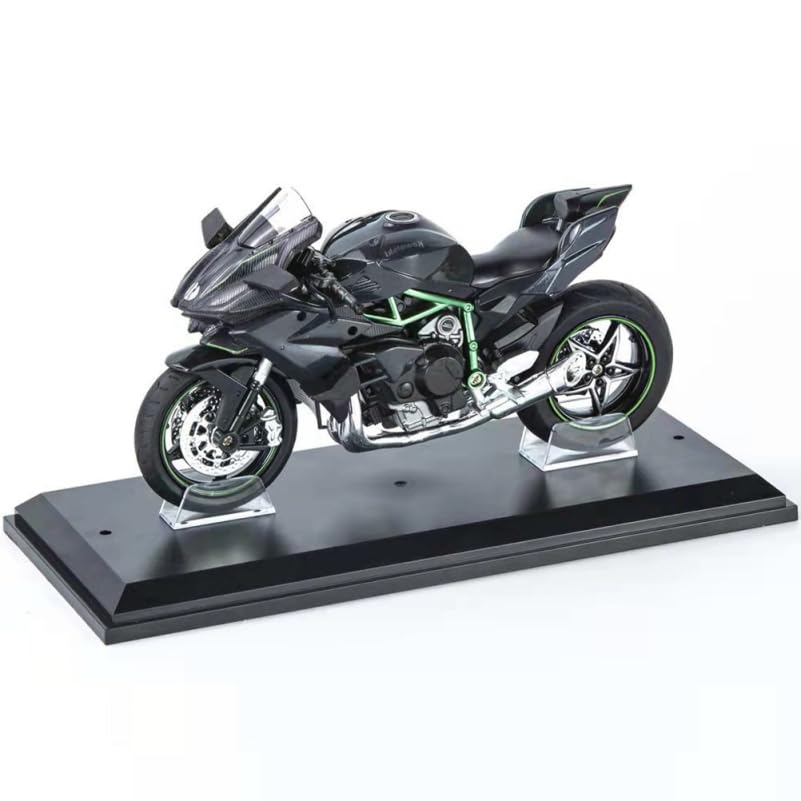 Tofficu Motorcycle Model Holders 2 Pack Display Stands Organizer Rack 8.66 Inch Plastic Base for 1 12 Scale Motorbike Storage and Display - Image 4