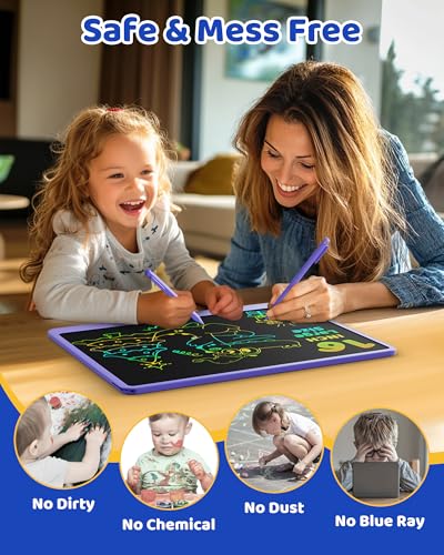 image for KOKODI LCD Writing Tablet for Kids 16 Inch Colorful Doodle Board, Elec