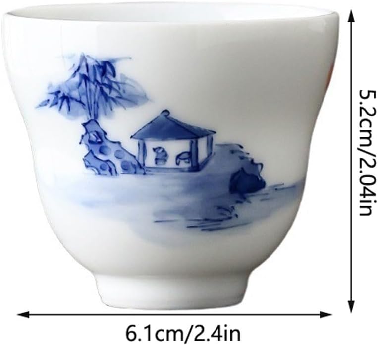 GSOUL Kungfu Tea cup Leisure Home Teacup Hand-painted Tea House Kung Fu Host Cup Personal Chinese Small Tea Cups
