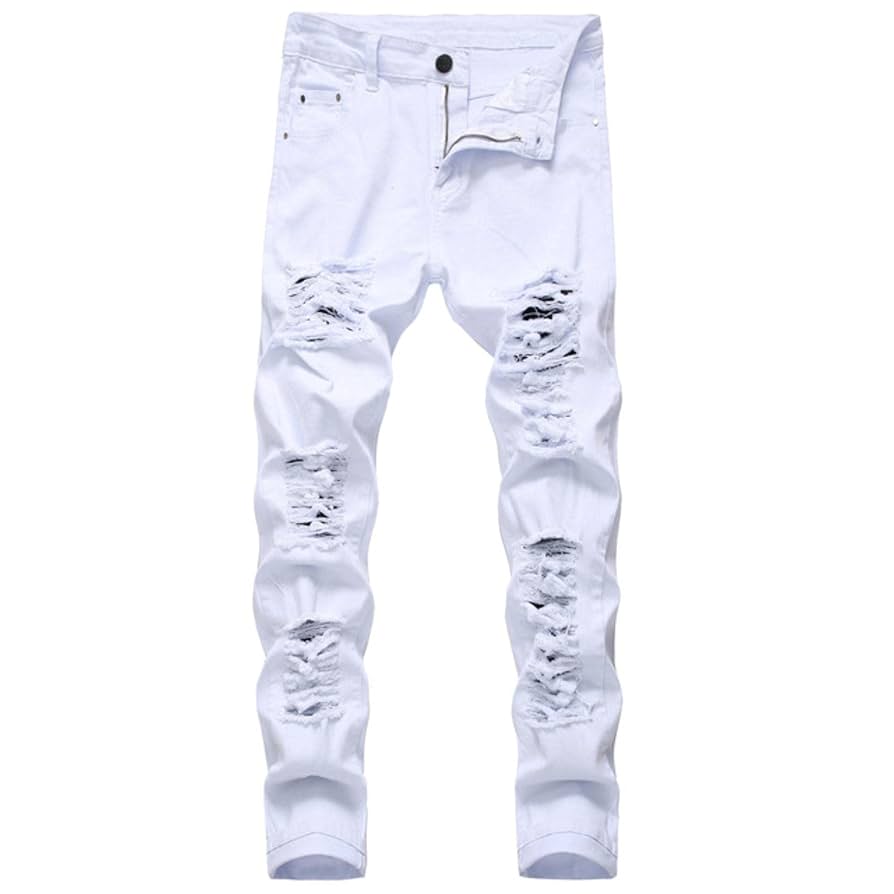 ＜kurry × 6(ROKU)＞WHITE DENIM PRINT PANTS kurry × 6(ROKU) WHITE DENIM PRINT PANTS