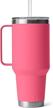 【Limited】 YETI Rambler Mug【Power Pink】 YETI Rambler 35oz Mug with Straw Lid - Power Pink (Limited