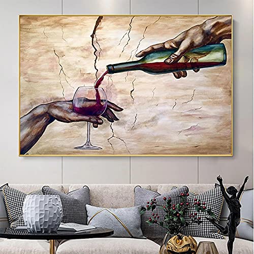 Impression sur toile moderne 50x75cm affiche murale salon - 2