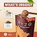 RYZE SUPERFOODS Mushroom Coffee USDA Organic with 6 Adaptogenic Mushrooms and MCT Oil, USA Grown Instant Coffee for Better Energy, Focus, Digestion, Immunity with Lions Mane & Turkey Tail, 30 servings