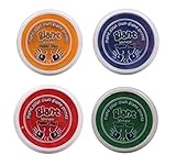 Washable Paint Pads | Set of 4 | Non Toxic | Suitable for Kids Hands & Feet | 15cm Diameter