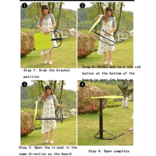 Table pliante pour ordinateur portable compacte pour petits espaces - 5