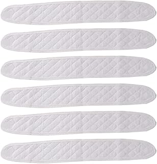 Artibetter Navel Protection Belt 6pcs Baby Belly Button Band Umbilical Hernia Belt Baby Belly Band Adjustable Baby Umbilical Cord for Children Kids Support (White) Infant Abdominal Binder
