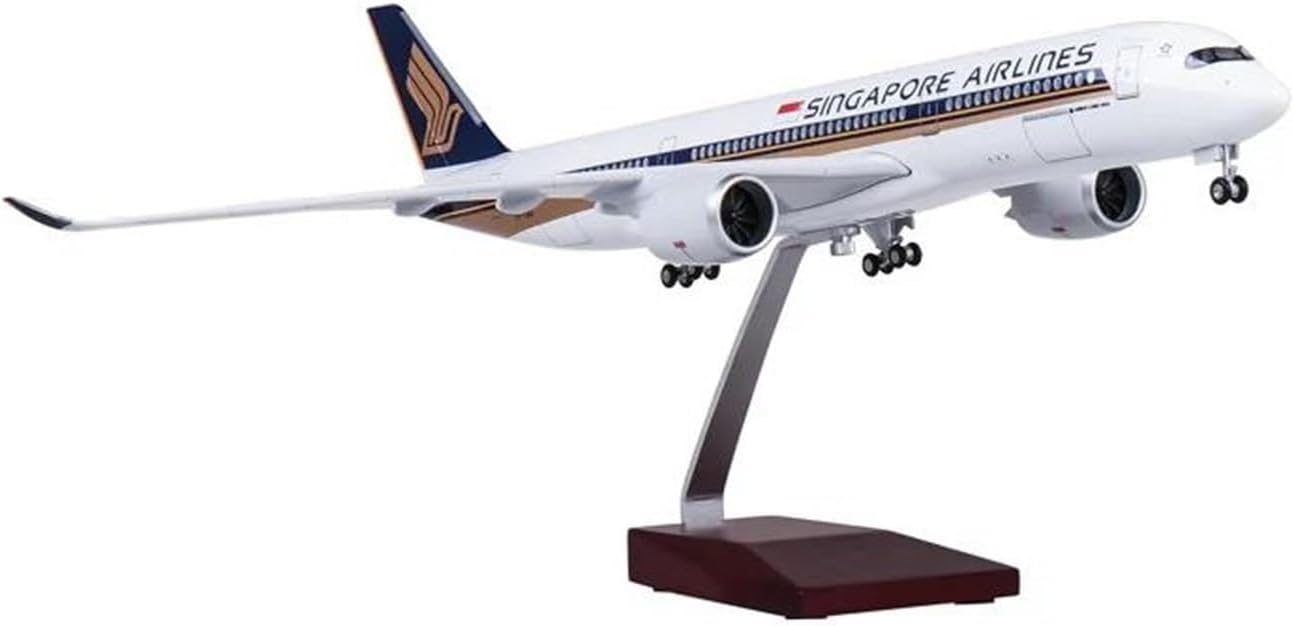 1/142 for Airplane A350 Singapore Airline Model Collectible Display Decorative Gifts Hobby Playgame Kit(Without Light)
