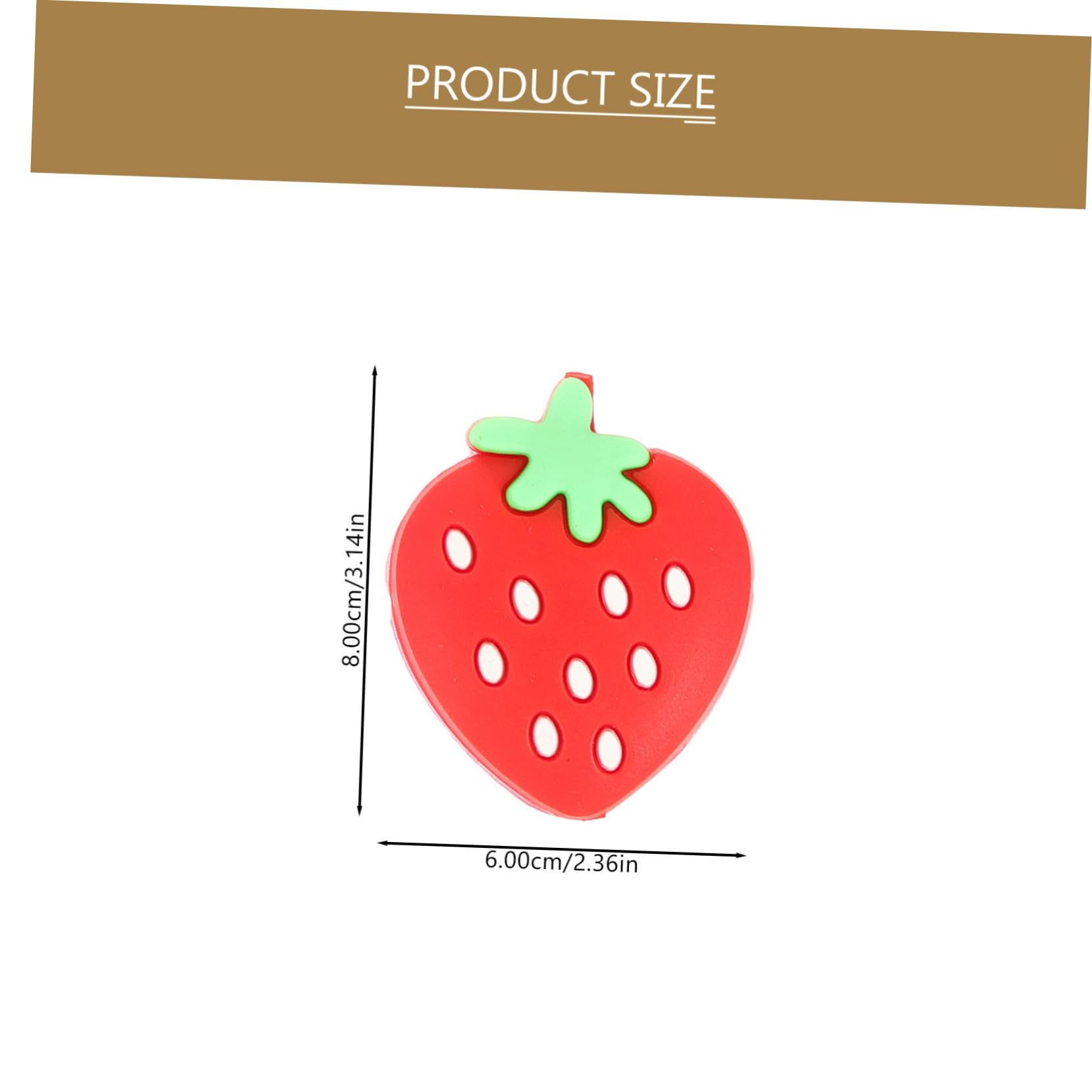 GRIRIW 6Pcs Decorative Tennis Racket Vibration Dampeners Silicone Shocking Absorbers for Racket Cute Fruit Design Easy to Use Present for Tennis Enthusiasts